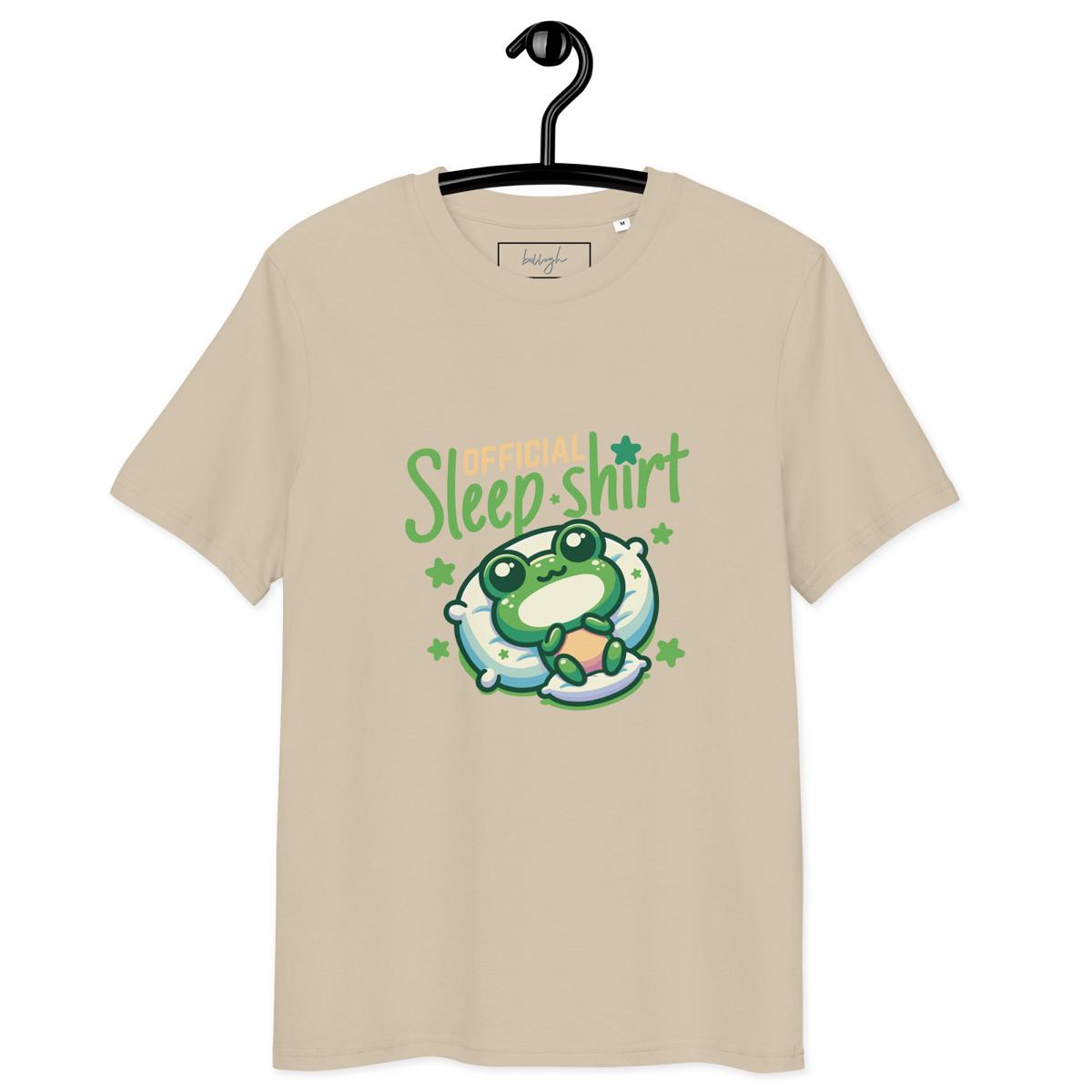 Offizielles Schlafshirt Frosch – Bio Baumwolle & gemütlich 🐸