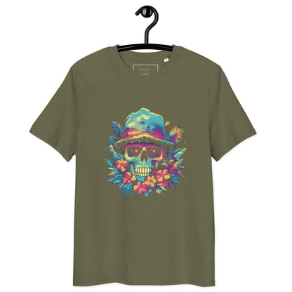 🎨 Cropped Face Shirt – Nachhaltige Kunst für dein Outfit