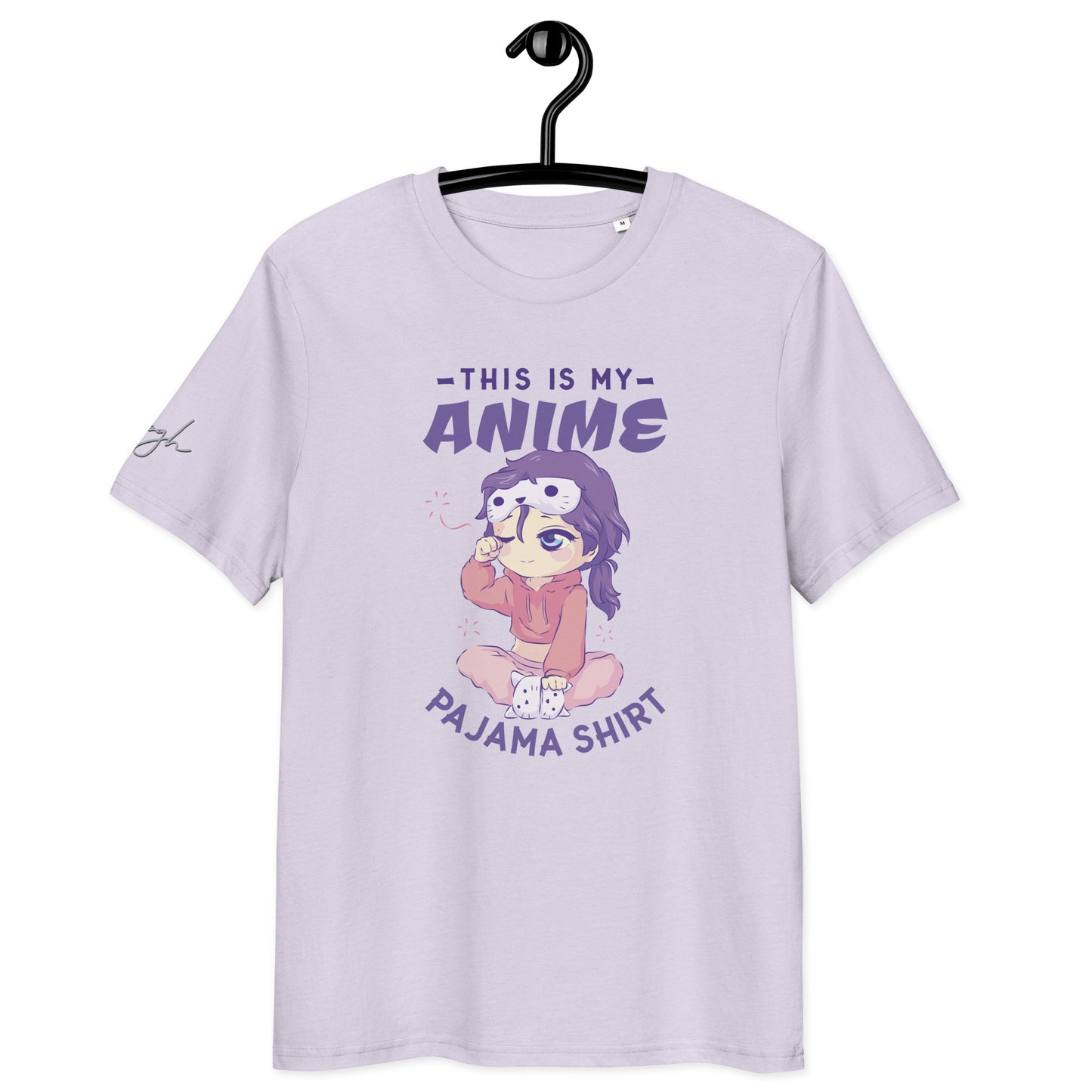 Bio-Baumwolle T-Shirt für Anime-Fans – Schlafshirt mit Anime Design