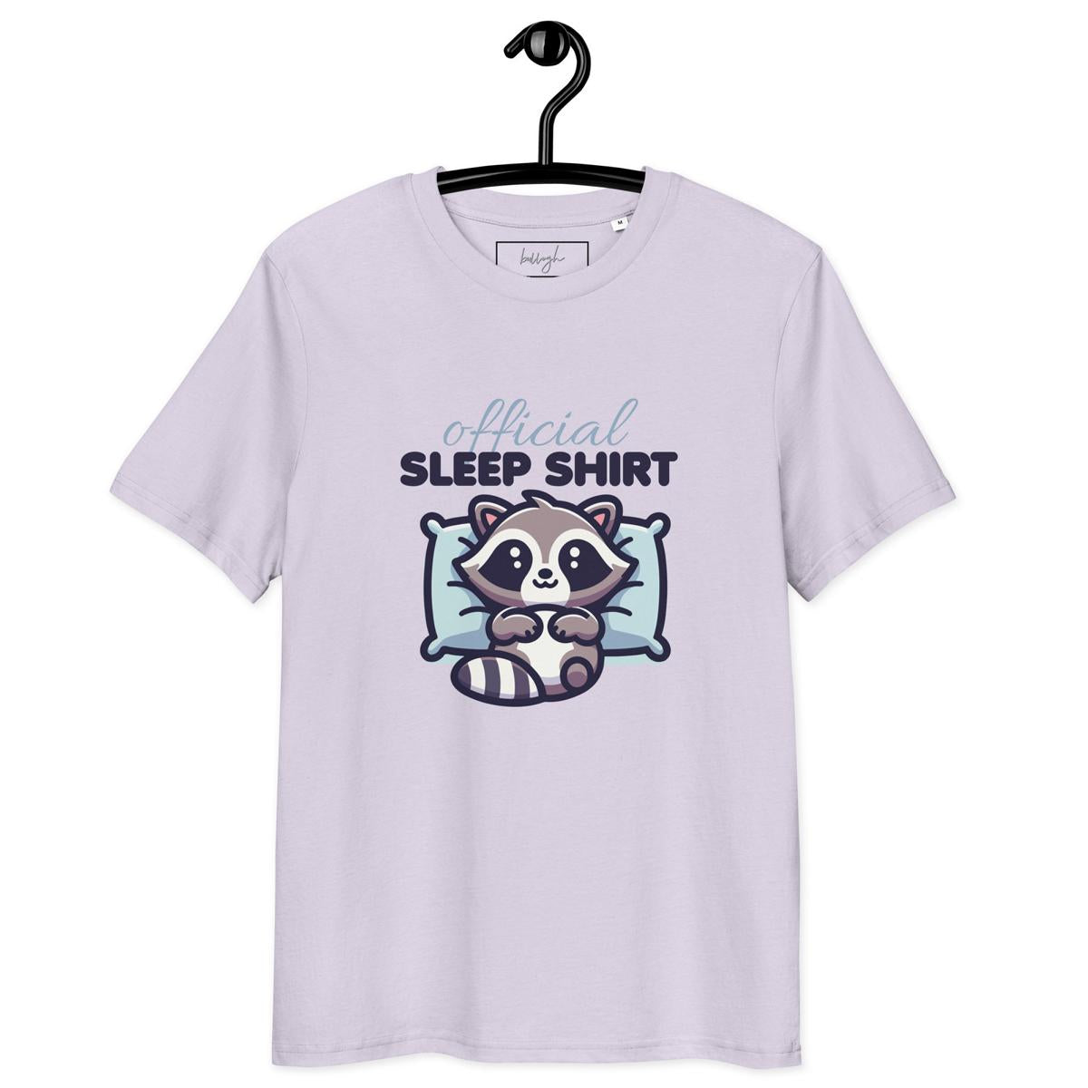 Offizielles Schlafshirt Waschbär – Bio Baumwolle & cozy 🦝