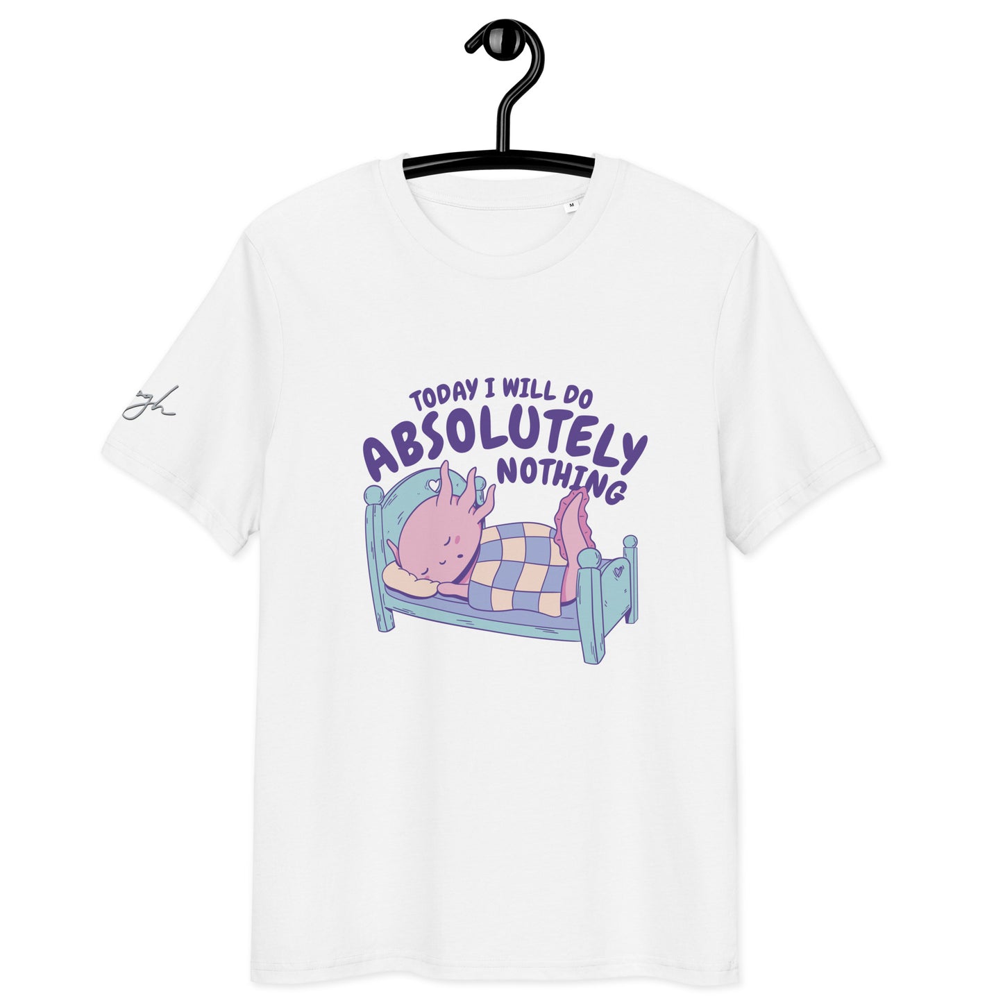 Nachhaltiges T-Shirt aus Bio-Baumwolle – Chilliges Design für Langschläfer