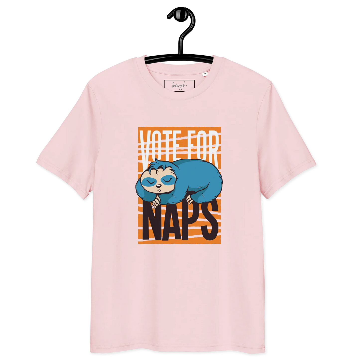 Nap Champion – Faultier Bio-Schlafshirt für Langschläfer