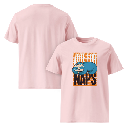 Nap Champion – Faultier Bio-Schlafshirt für Langschläfer