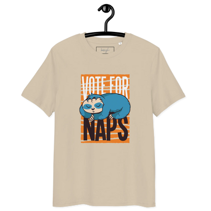 Nap Champion – Faultier Bio-Schlafshirt für Langschläfer
