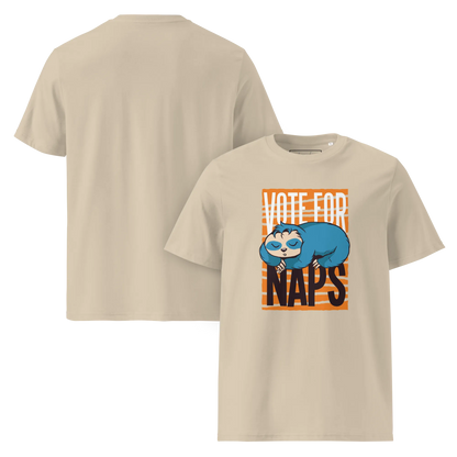 Nap Champion – Faultier Bio-Schlafshirt für Langschläfer