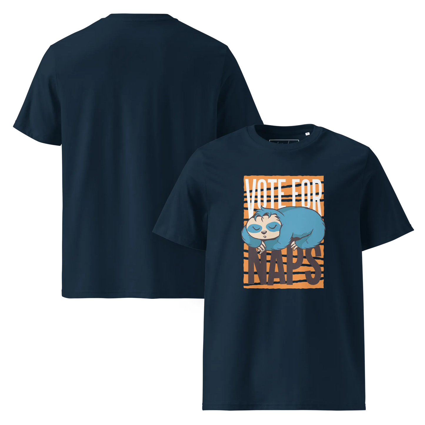 Nap Champion – Faultier Bio-Schlafshirt für Langschläfer