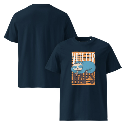 Nap Champion – Faultier Bio-Schlafshirt für Langschläfer