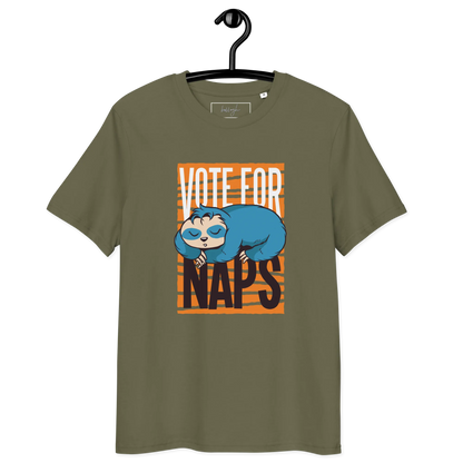 Nap Champion – Faultier Bio-Schlafshirt für Langschläfer
