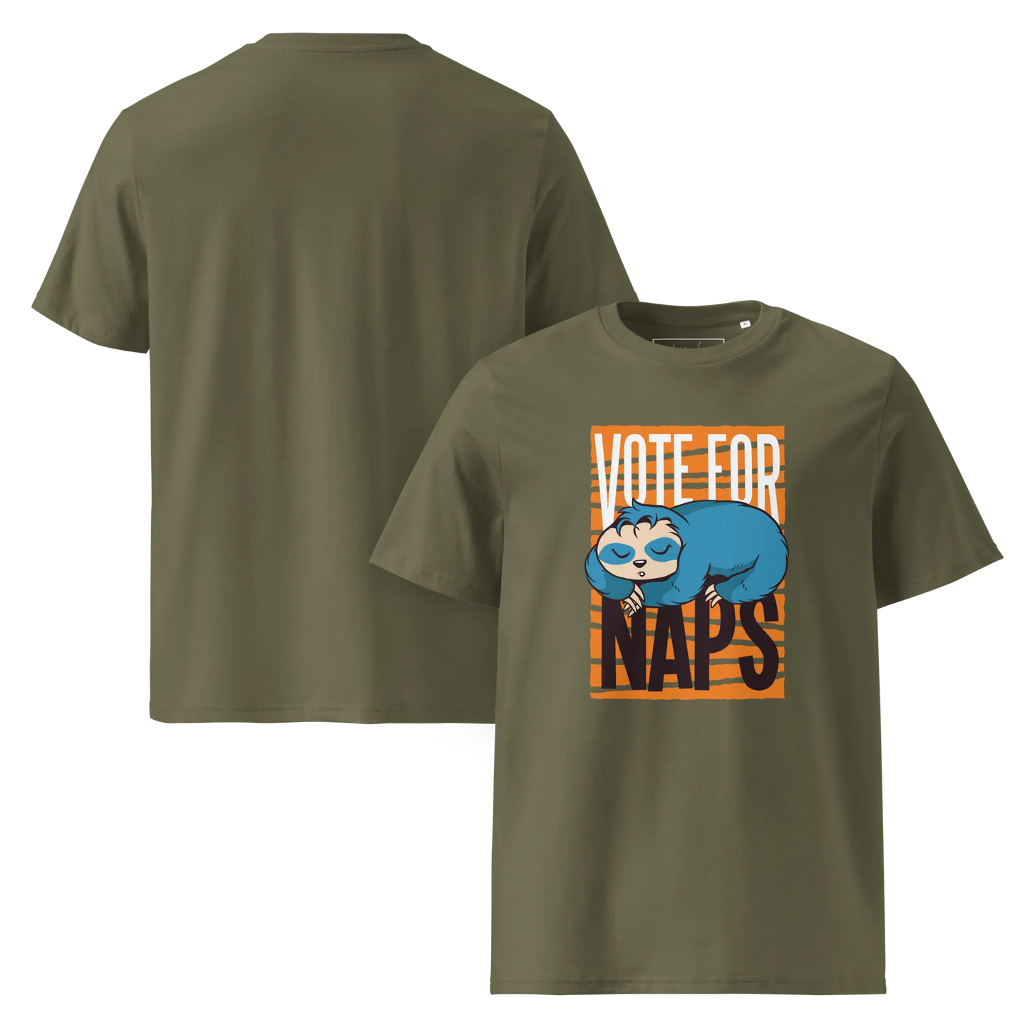 Nap Champion – Faultier Bio-Schlafshirt für Langschläfer