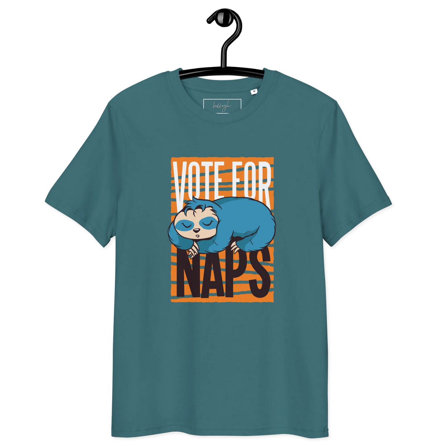 Nap Champion – Faultier Bio-Schlafshirt für Langschläfer
