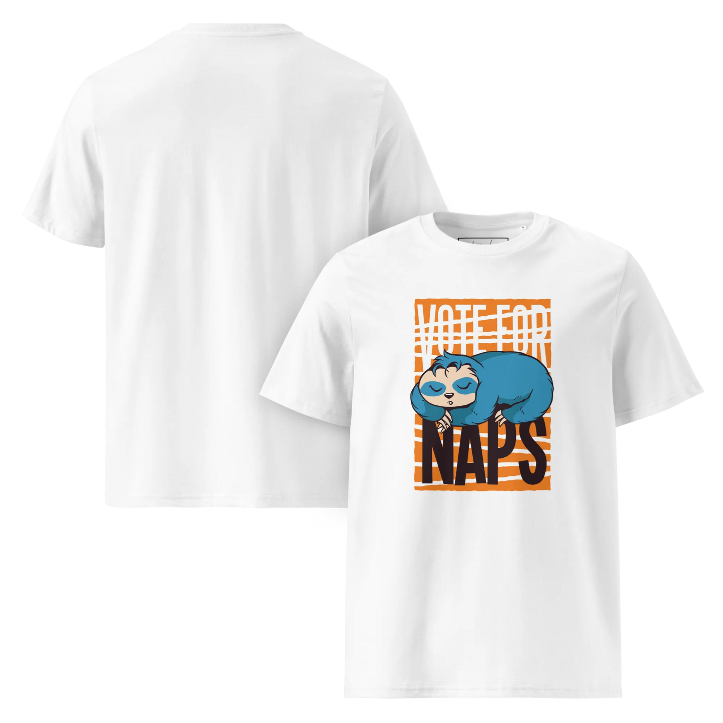 Nap Champion – Faultier Bio-Schlafshirt für Langschläfer