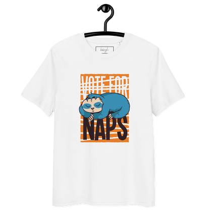 Nap Champion – Faultier Bio-Schlafshirt für Langschläfer