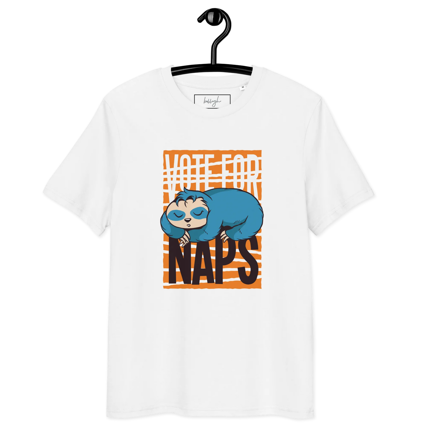 Nap Champion – Faultier Bio-Schlafshirt für Langschläfer