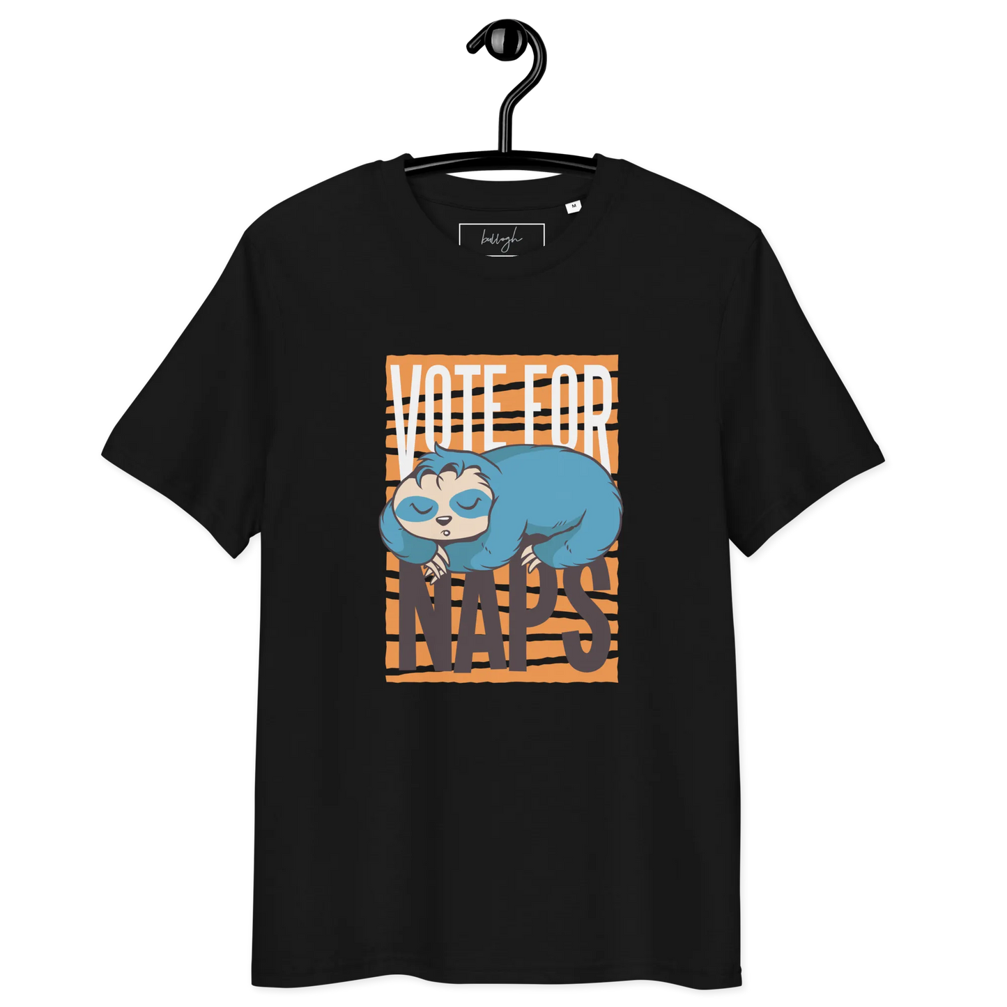 Nap Champion – Faultier Bio-Schlafshirt für Langschläfer