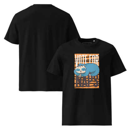 Nap Champion – Faultier Bio-Schlafshirt für Langschläfer