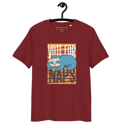 Nap Champion – Faultier Bio-Schlafshirt für Langschläfer