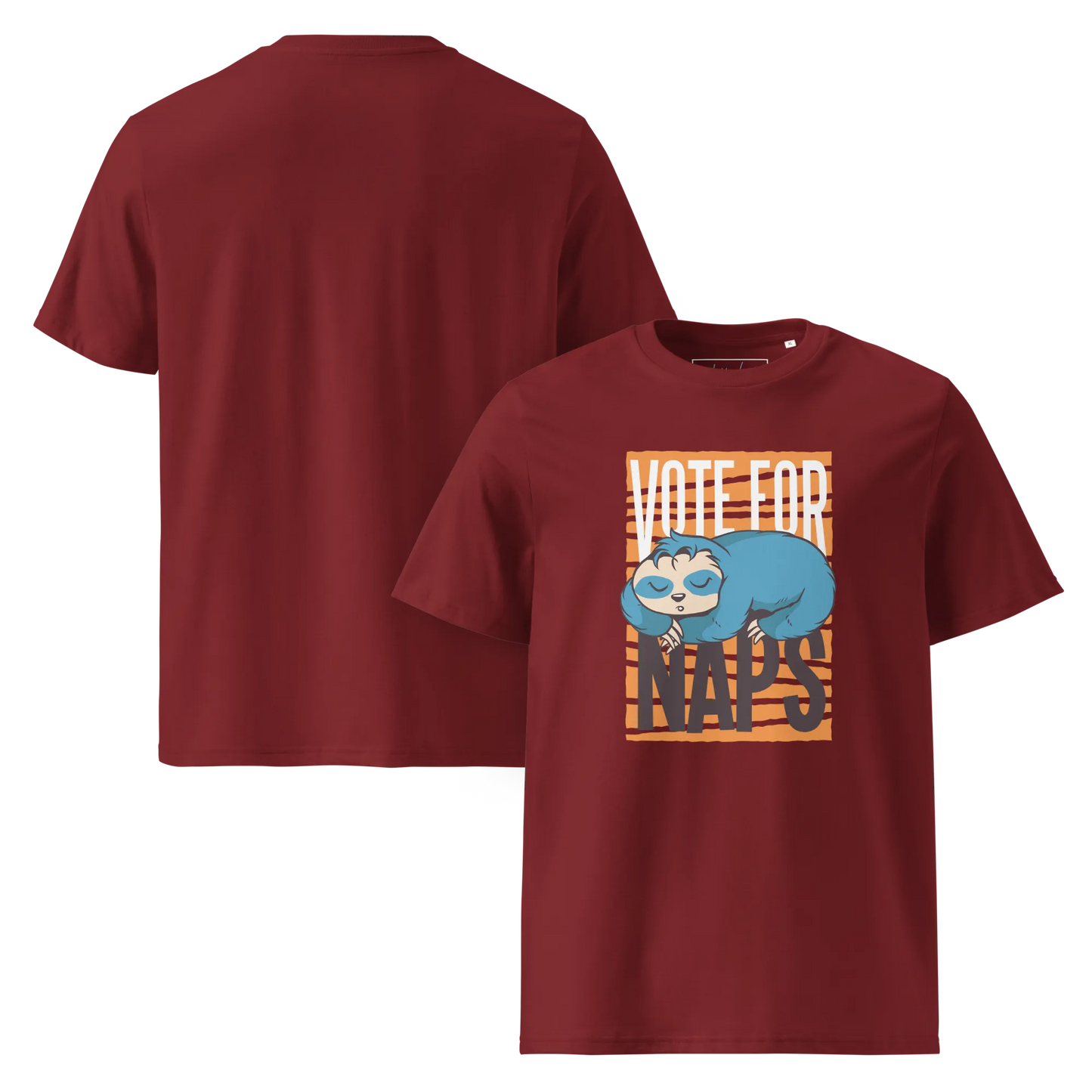 Nap Champion – Faultier Bio-Schlafshirt für Langschläfer