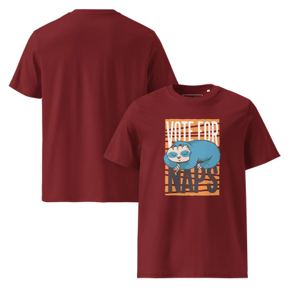 Nap Champion – Faultier Bio-Schlafshirt für Langschläfer