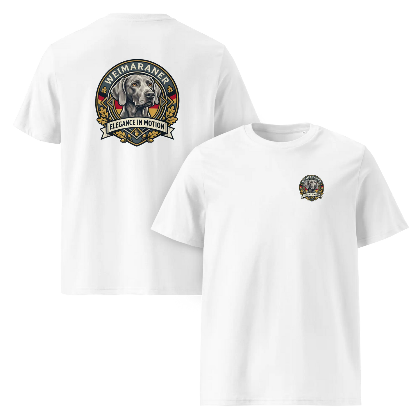 Weimaraner – T-Shirt aus Bio Baumwolle