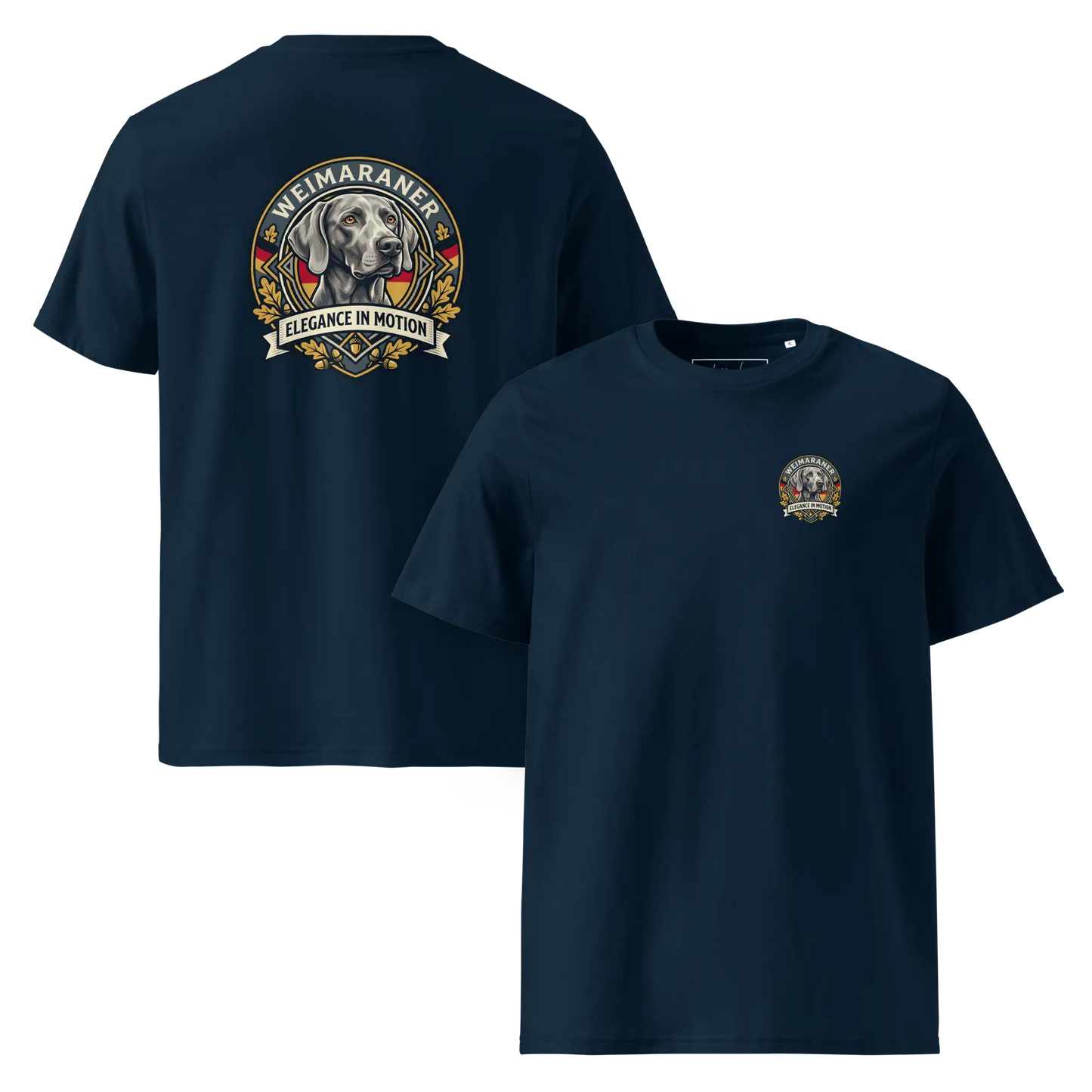 Weimaraner – T-Shirt aus Bio Baumwolle