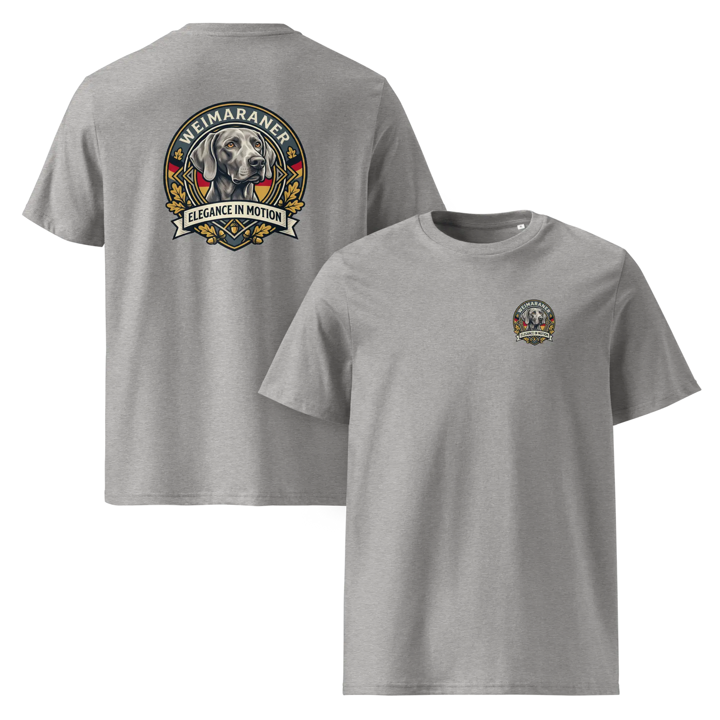 Weimaraner – T-Shirt aus Bio Baumwolle