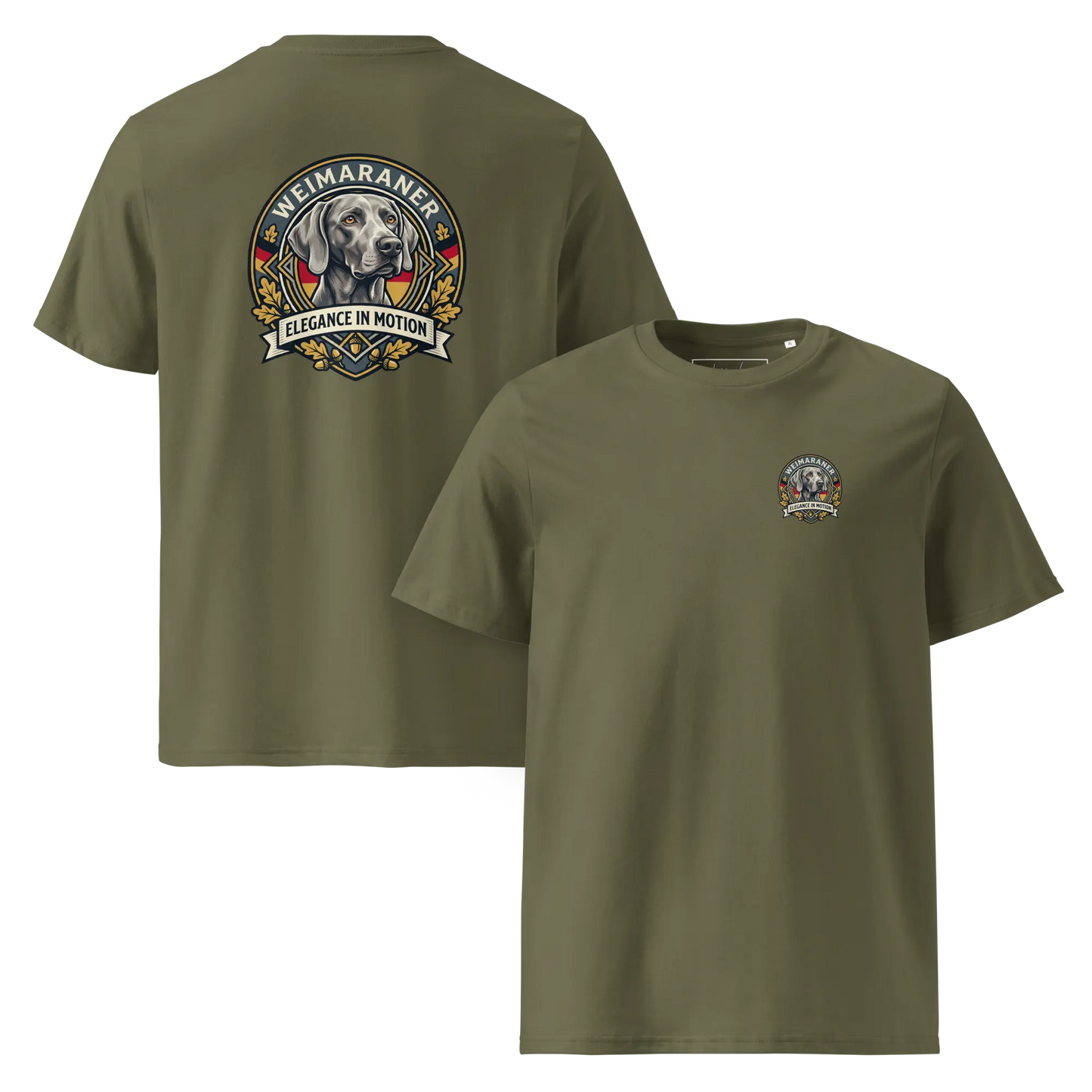 Weimaraner – T-Shirt aus Bio Baumwolle