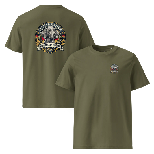 Weimaraner – T-Shirt aus Bio Baumwolle