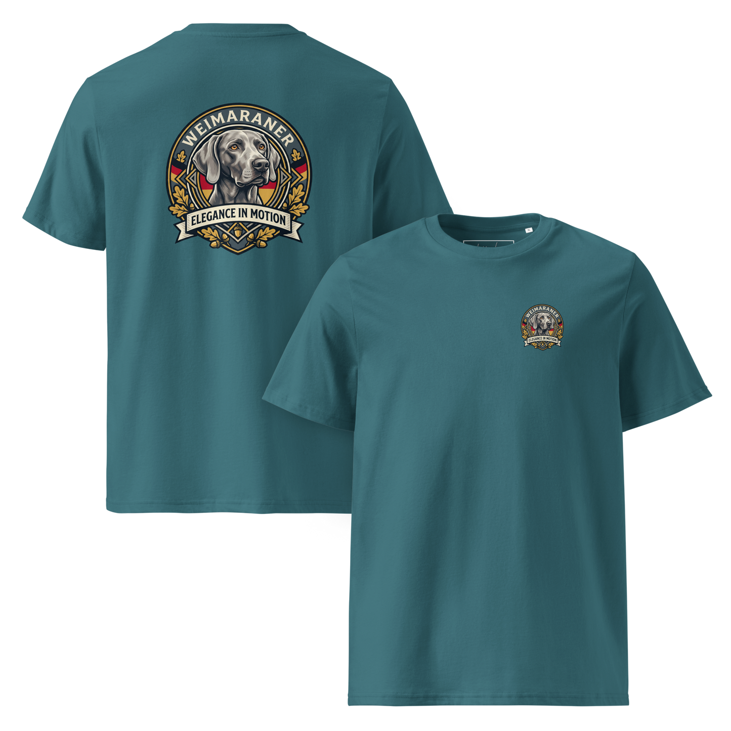 Weimaraner – T-Shirt aus Bio Baumwolle