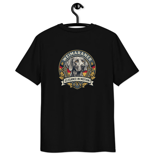 Weimaraner Dog Badge – Bio-T-Shirt | bullogh