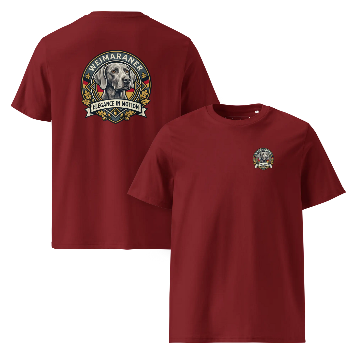 Weimaraner – T-Shirt aus Bio Baumwolle