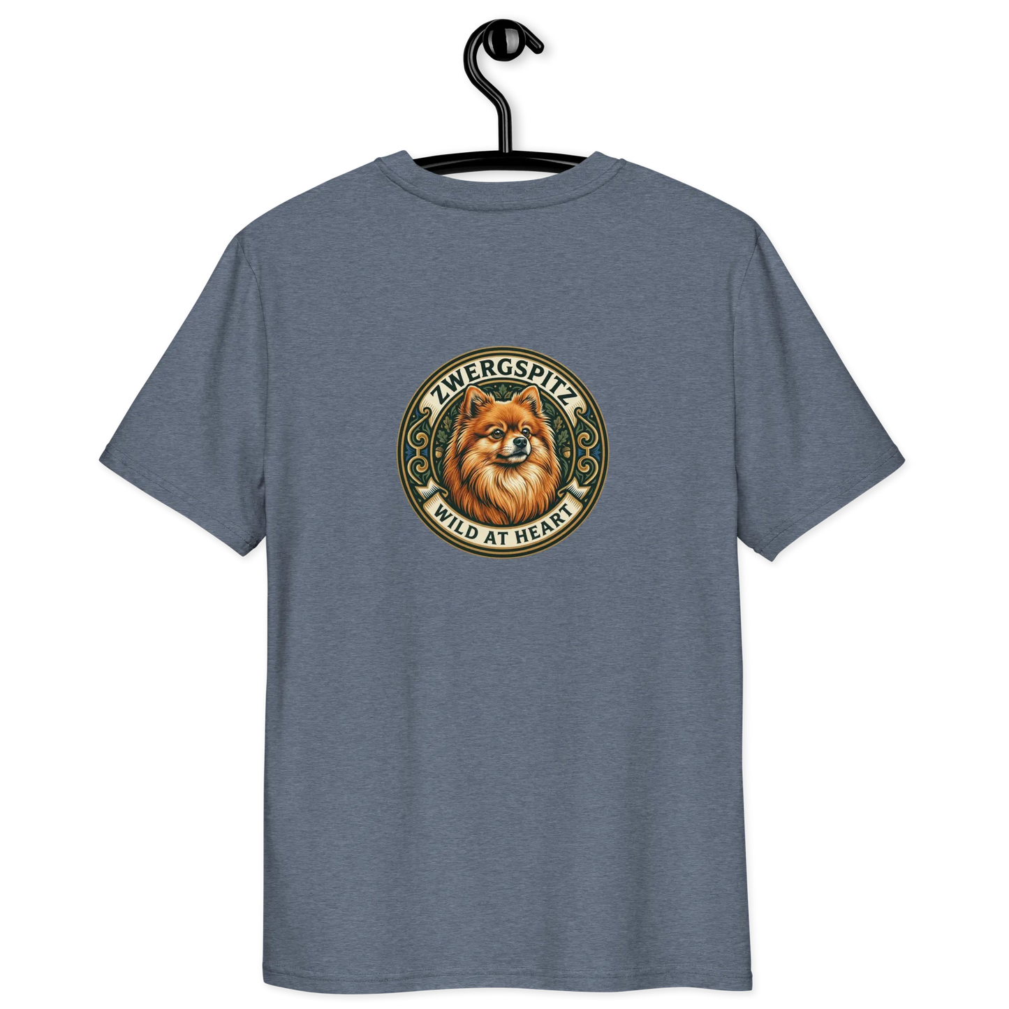Zwergspitz – T-Shirt aus Bio Baumwolle