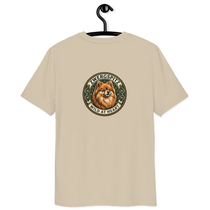 Zwergspitz – T-Shirt aus Bio Baumwolle