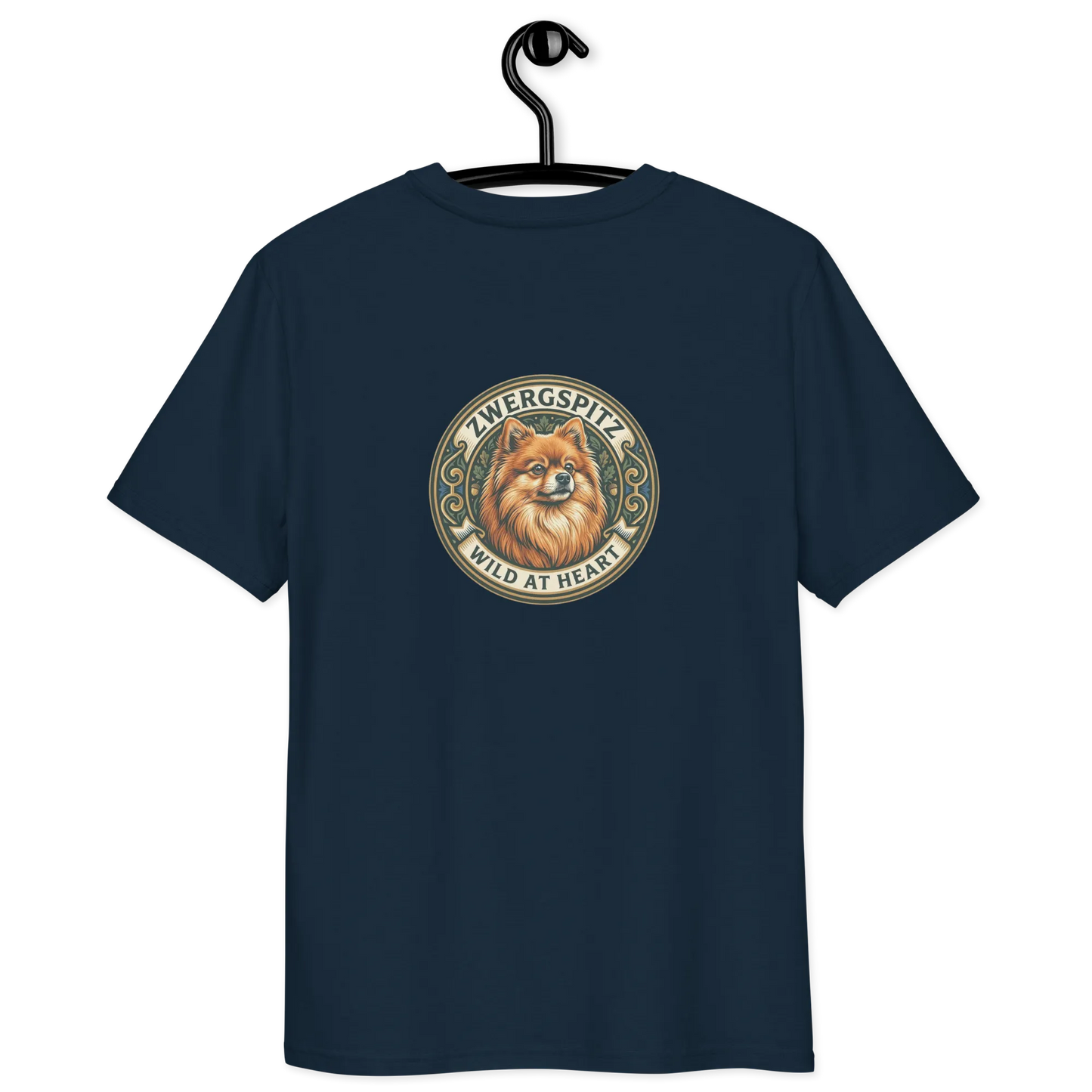 Zwergspitz – T-Shirt aus Bio Baumwolle