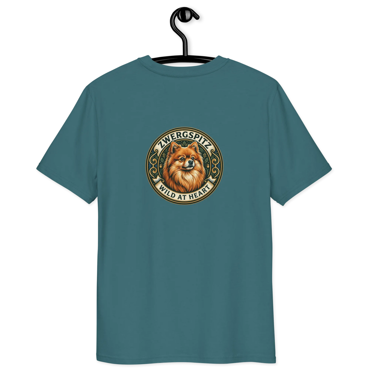 Zwergspitz – T-Shirt aus Bio Baumwolle