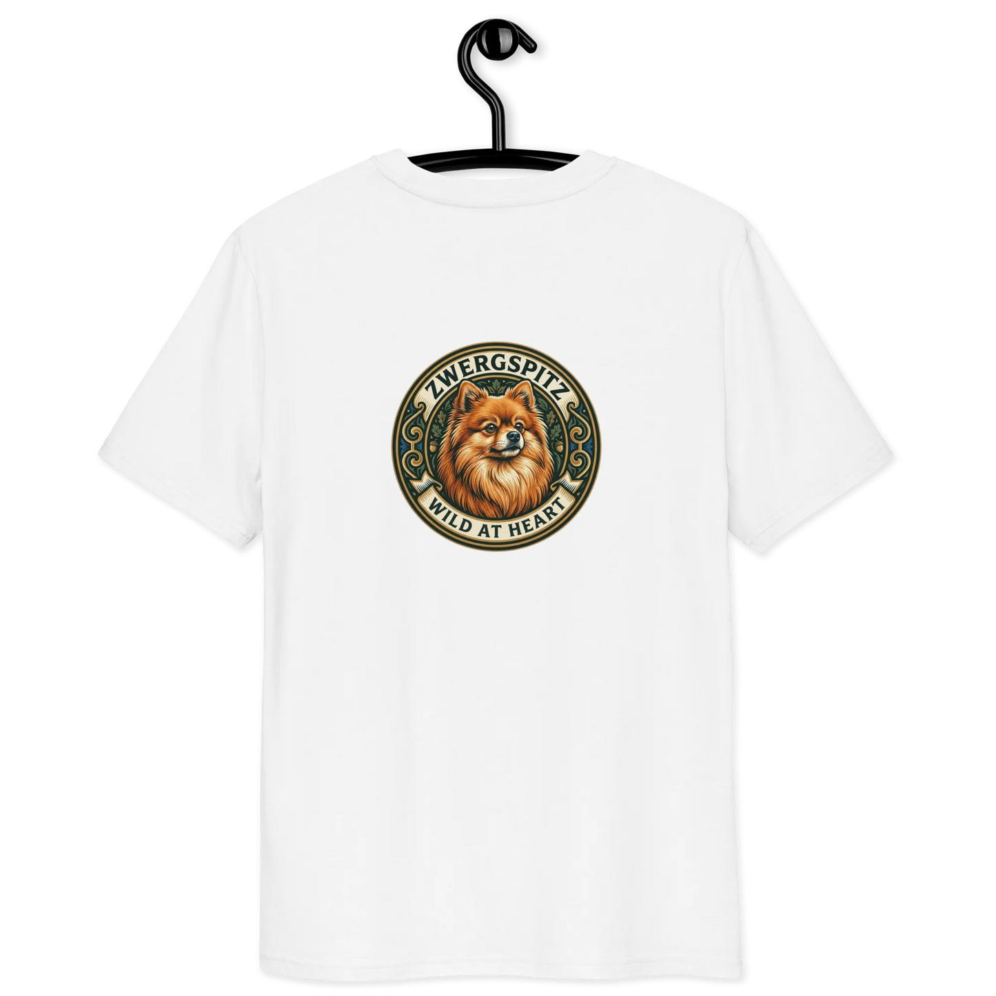 Zwergspitz – T-Shirt aus Bio Baumwolle