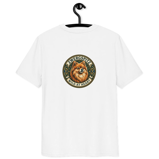Zwergspitz – T-Shirt aus Bio Baumwolle