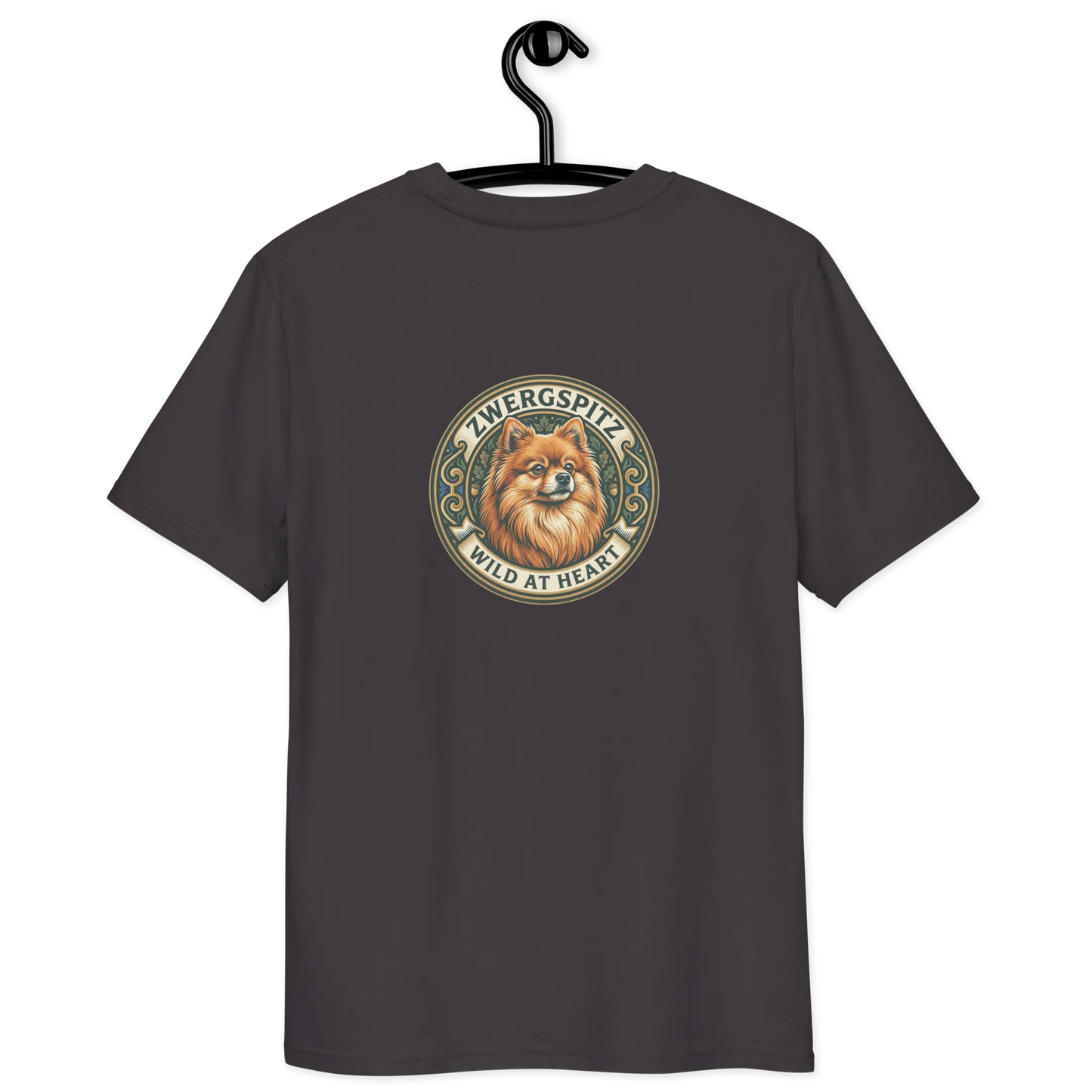 Zwergspitz – T-Shirt aus Bio Baumwolle