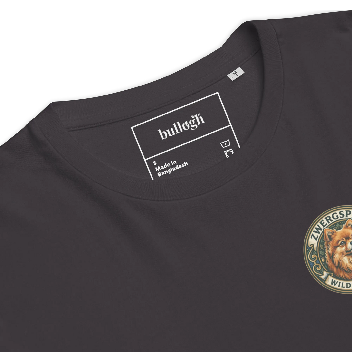 Zwergspitz – T-Shirt aus Bio Baumwolle