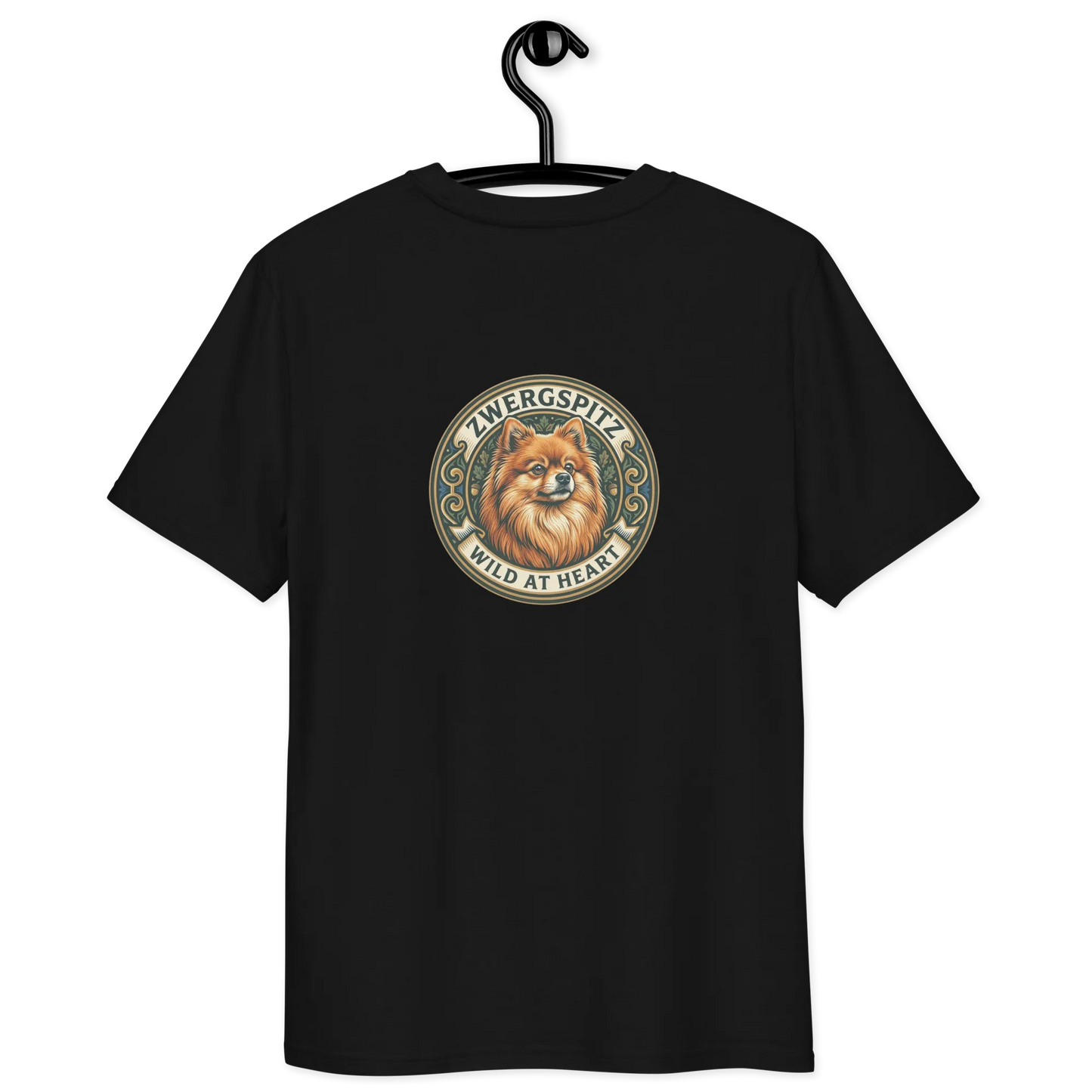 Zwergspitz – T-Shirt aus Bio Baumwolle
