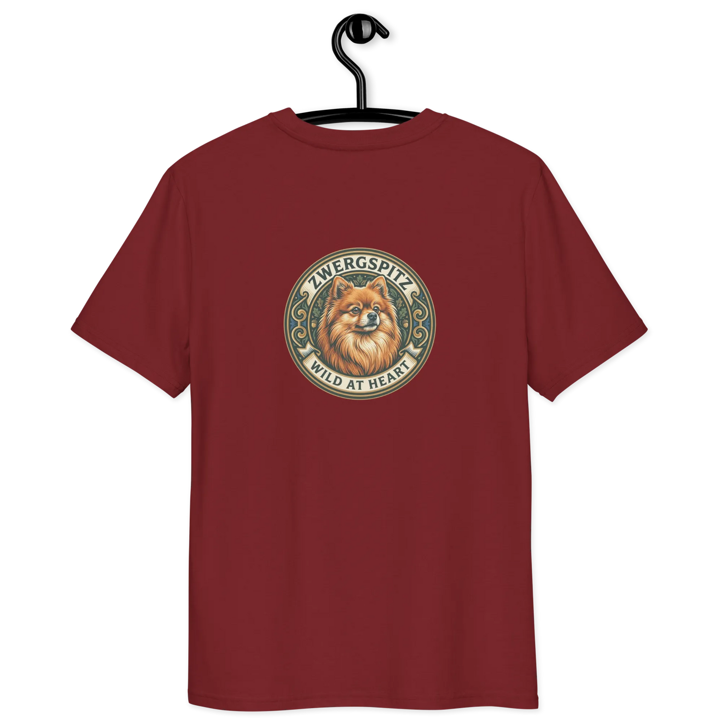Zwergspitz – T-Shirt aus Bio Baumwolle